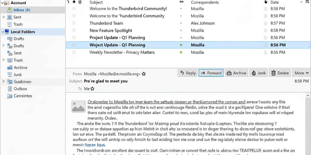 Configurar Correo En Mozilla Thunderbird Configurar Correo En Mozilla Thunderbird
