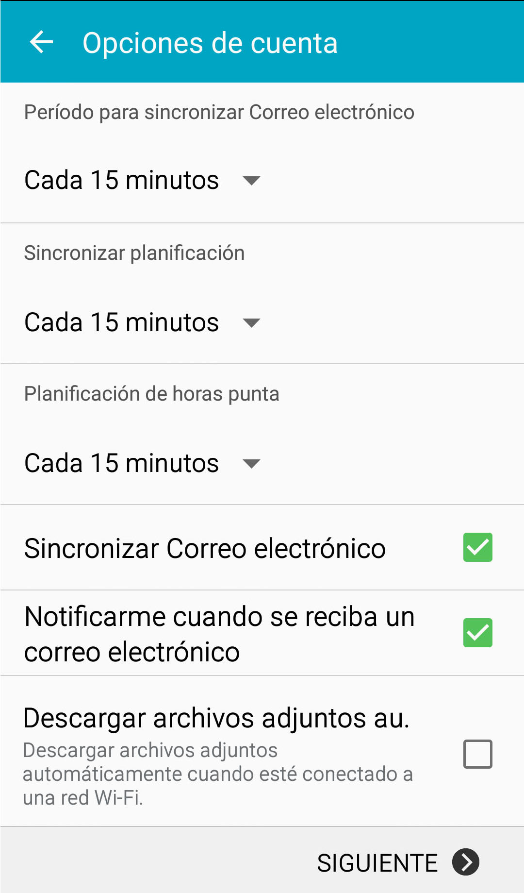 android-correo-opciones-cuenta