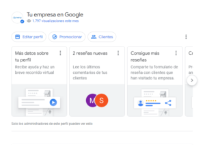 dar a conocer tu negocio local google search