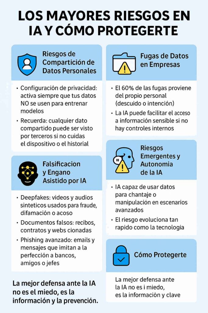 Infografía Riesgos Y Seguridad De La Ia